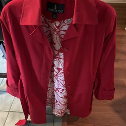 London Fog Raincoat - Women’s Size M medium