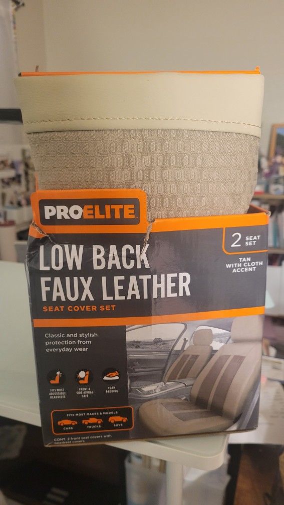 PROELITE
2
SEAT
LOW BACK FAUX LEATHER
