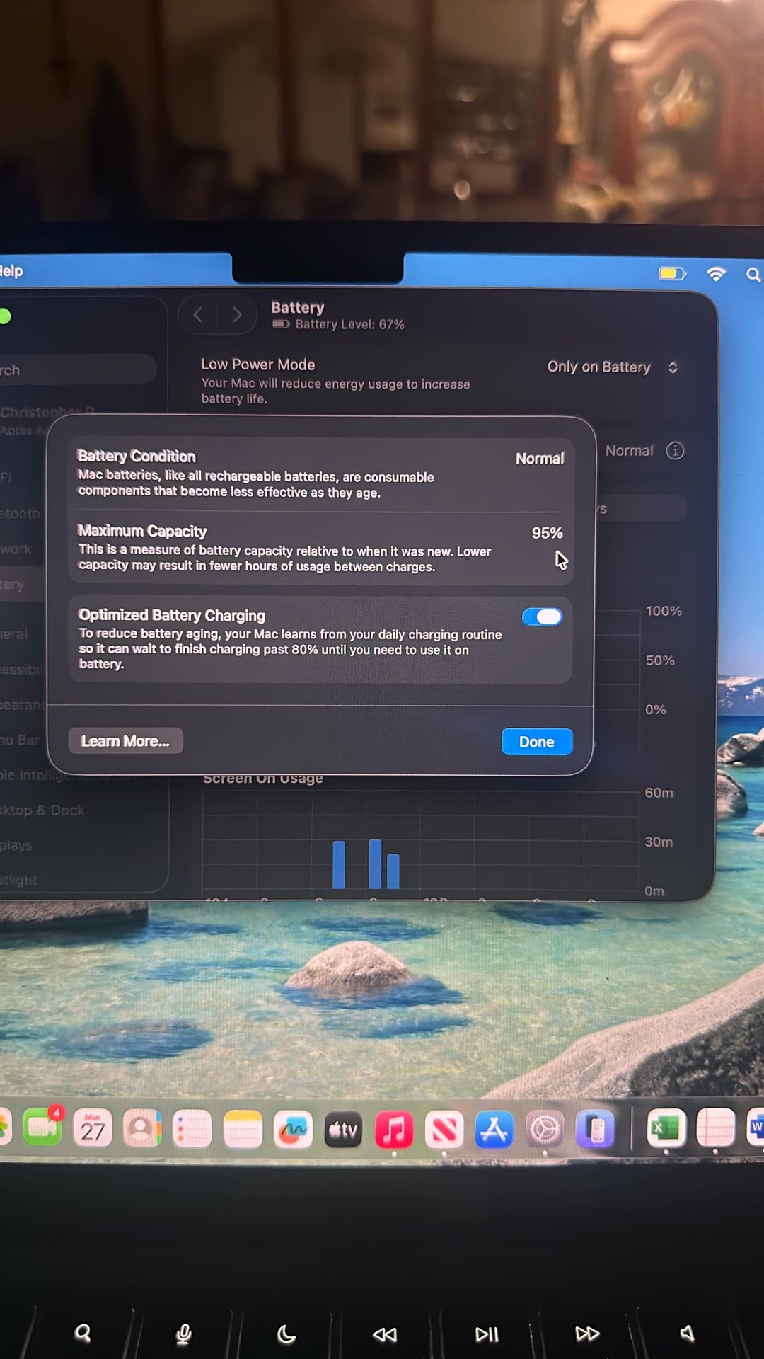 Pre-Owned Apple MacBook Air Laptop Apple M2 8-Core CPU 8-Core GPU 8GB RAM 256GB SSD 13" Midnight Color (2022) - Good