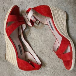 Nine West Red Espadrilles