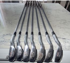 Ben Hogan Iron Set 3-9 (3 4 5 6 7 8 9 Irons) Right-Handed Steel Shaft Silver