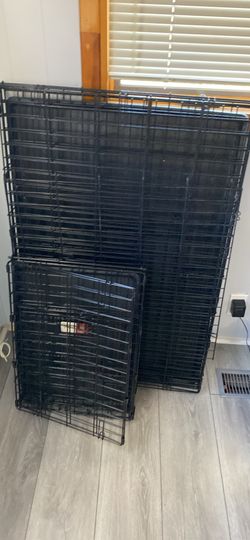 2 Dog Cages