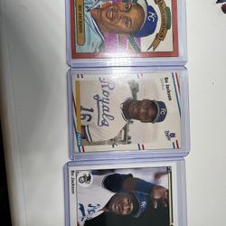 Bo Jackson Card Lot 