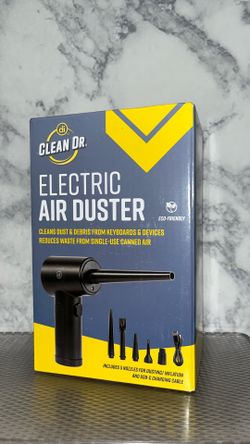 Brand NEW! 💻    CLEAN Dr. - Electric Air Duster(((PENDING PICK UP TODAY)))
