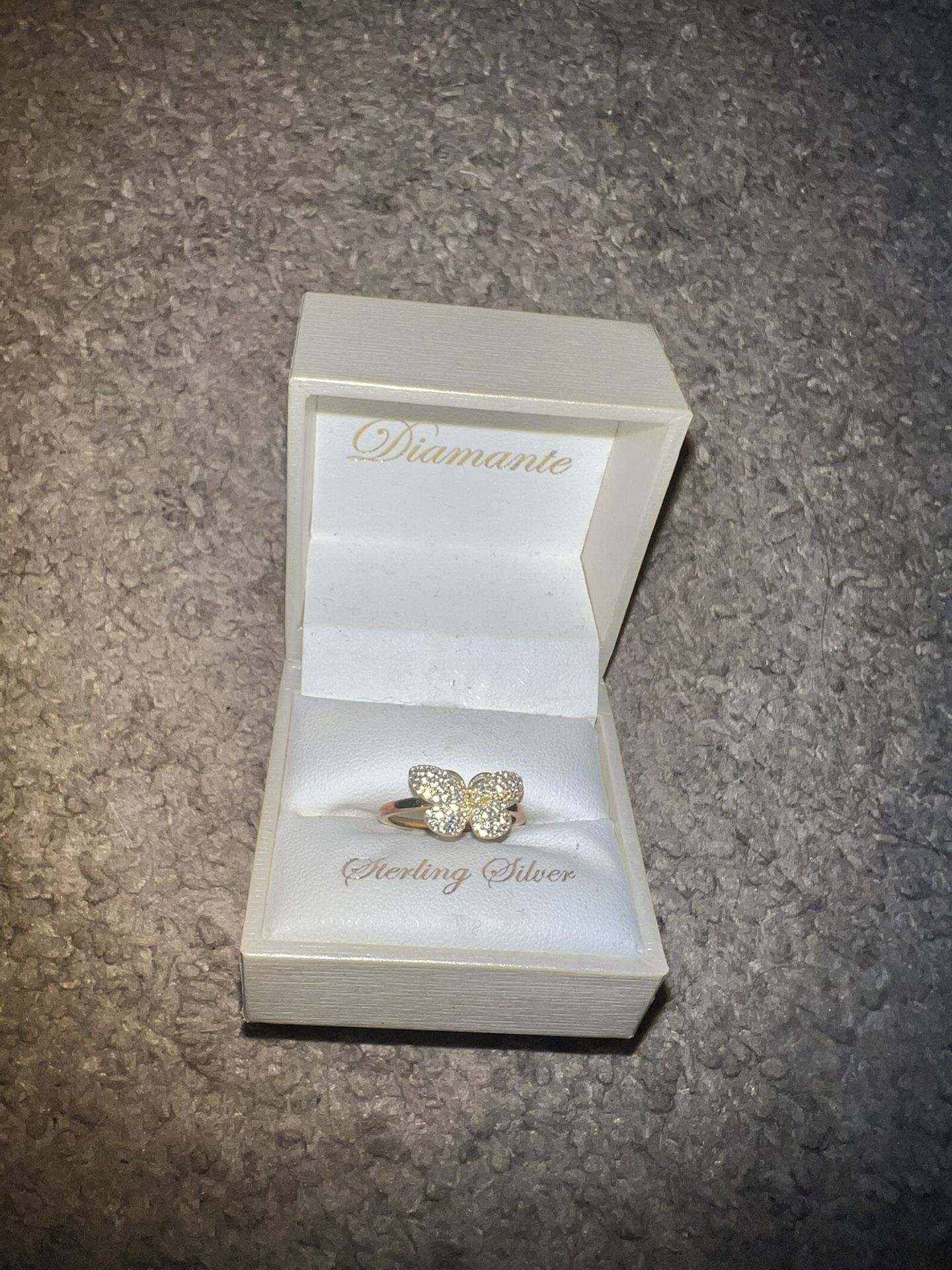 Gold Butterfly Ring