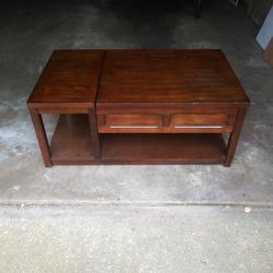 Coffee Table With Hidden Compartment
