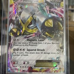 Shiny Metagross EX 2014 Pokmon XY34 Black Star Promo Pokemon Card for Sale  in North Richland Hills, TX - OfferUp
