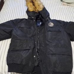 Brand new Large  Rockawear coat