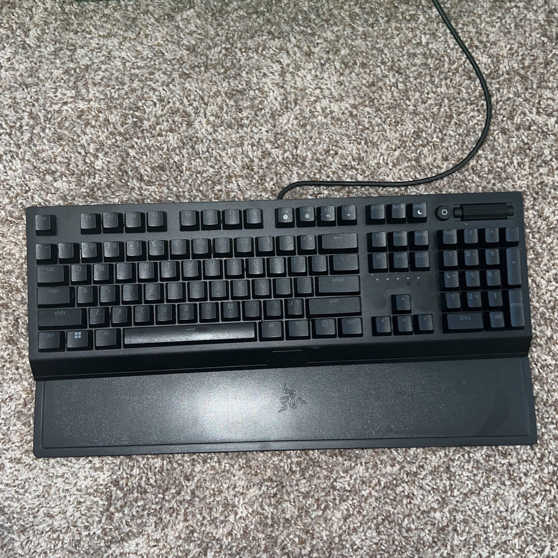 Razed Black widow Mechanical Gaming Clicky Keyboard