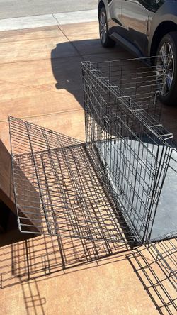 Dog cage used