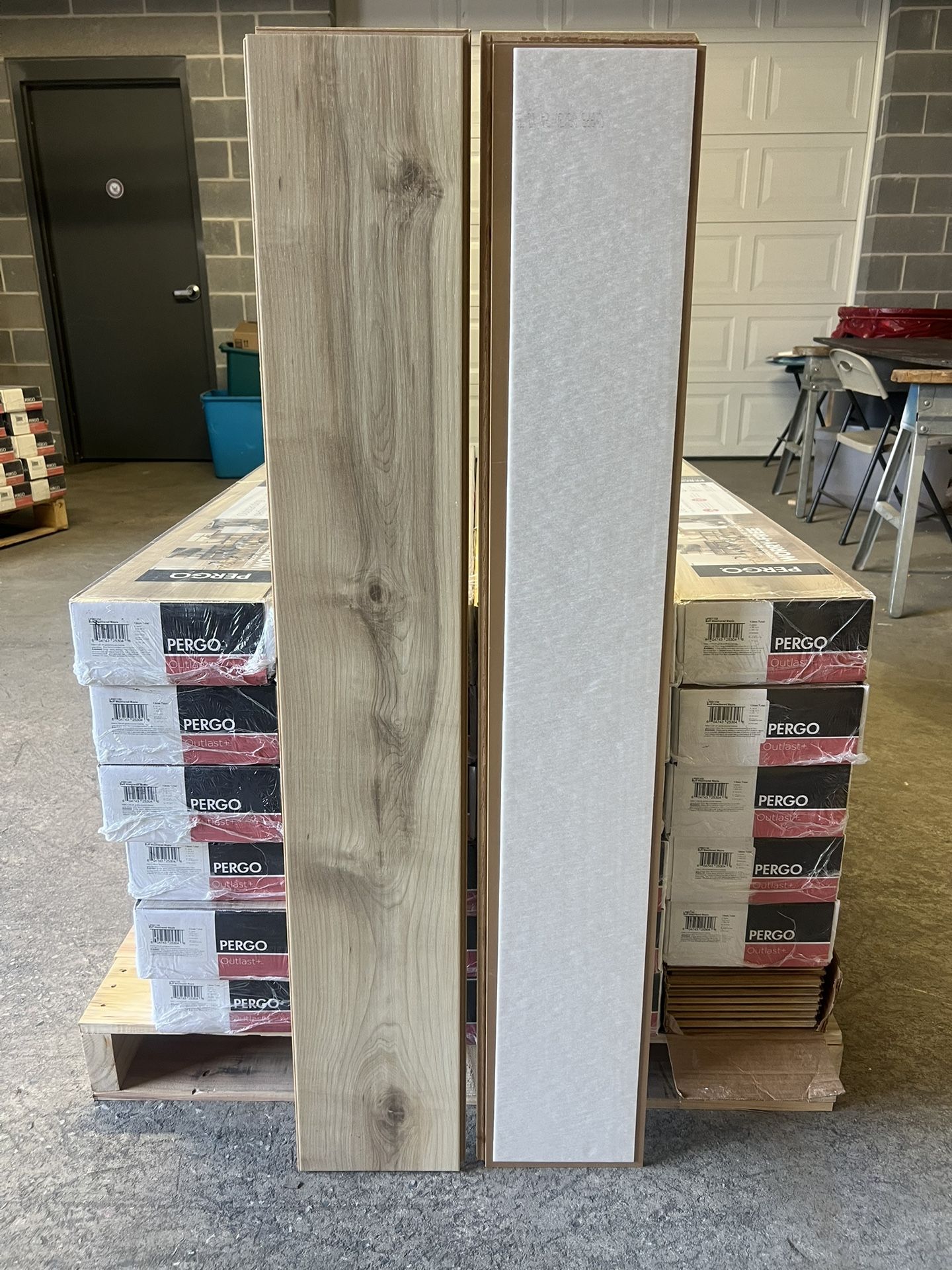 Pergo Outlast+ Buff Weathered Maple Waterproof Laminate Flooring