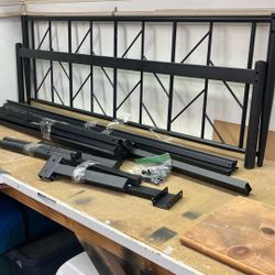 Black Metal Queen Size Bed Frame