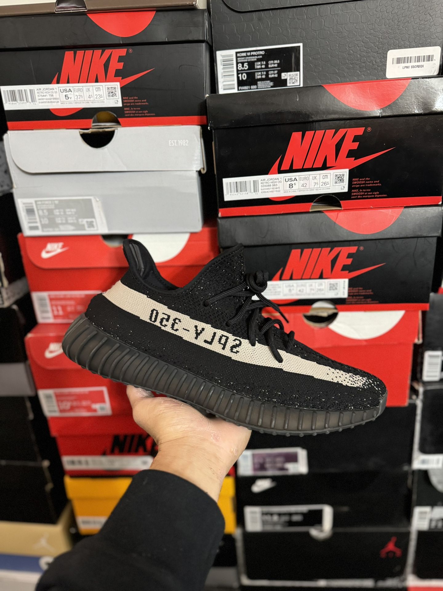 Adidas Yeezy 350 Oreo size 12 VNDS