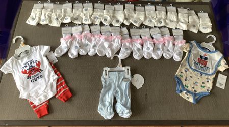 Baby clothes & socks READ DESCRIPTION