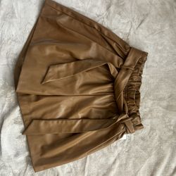 Leather Shorts