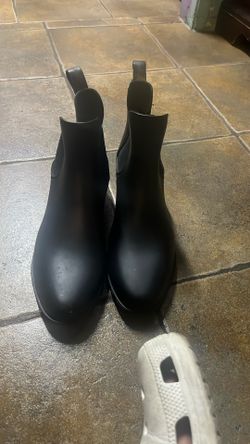 Black Leather Boots