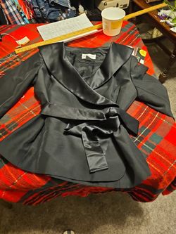 Black Cocktail Blazer Shirt
