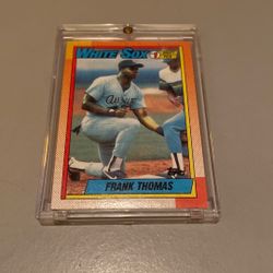 1990 Topps Frank Thomas Rookie Card 