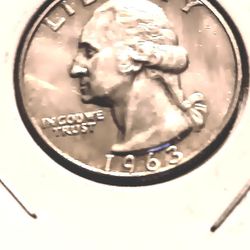 1963_MINT QUARTER 