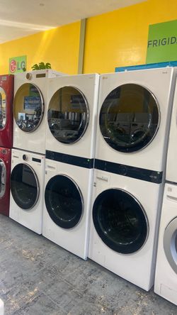 Stackable Washer And Dryer $50 down payments