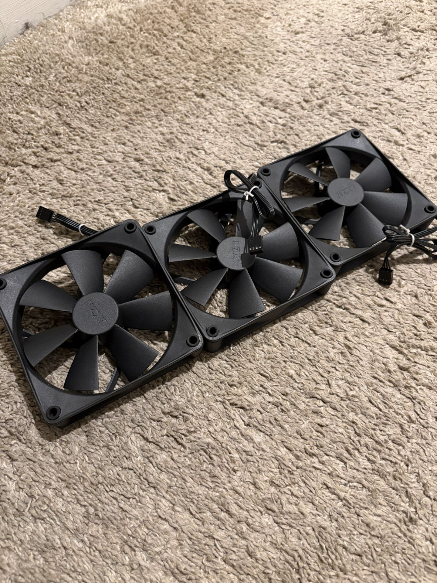 3 Nzxt Case Fans 120mm