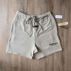Essential Shorts Dark Oatmeal Size S & M