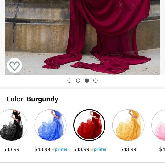 red gown photoshoot