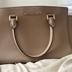 Tan Michael Kors Purse 