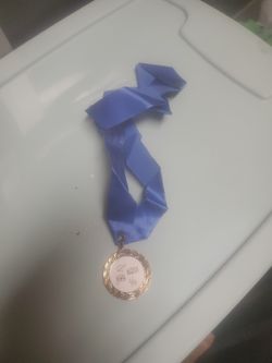 Gold Colored Award Medal