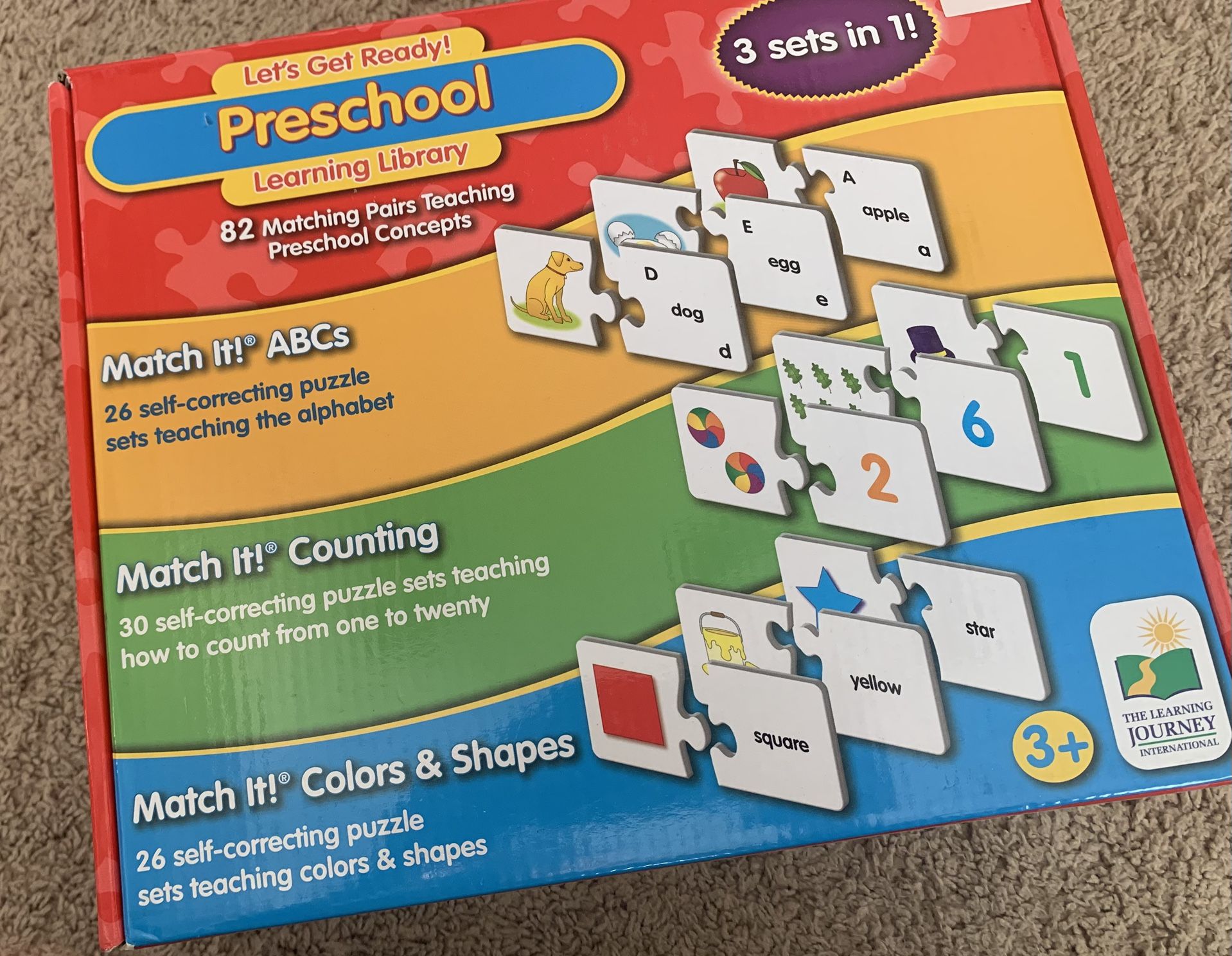 Learning Library Jigsaw Puzzles For Preschool