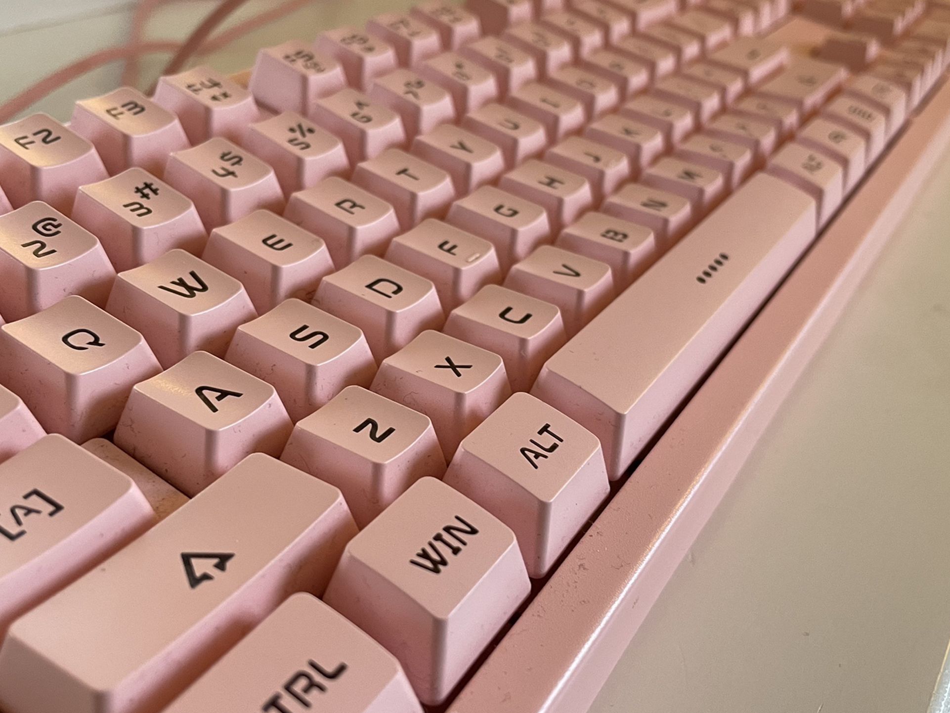 Pink Keyboard & Mouse