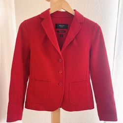 MaxMara Red Blazer-Xs