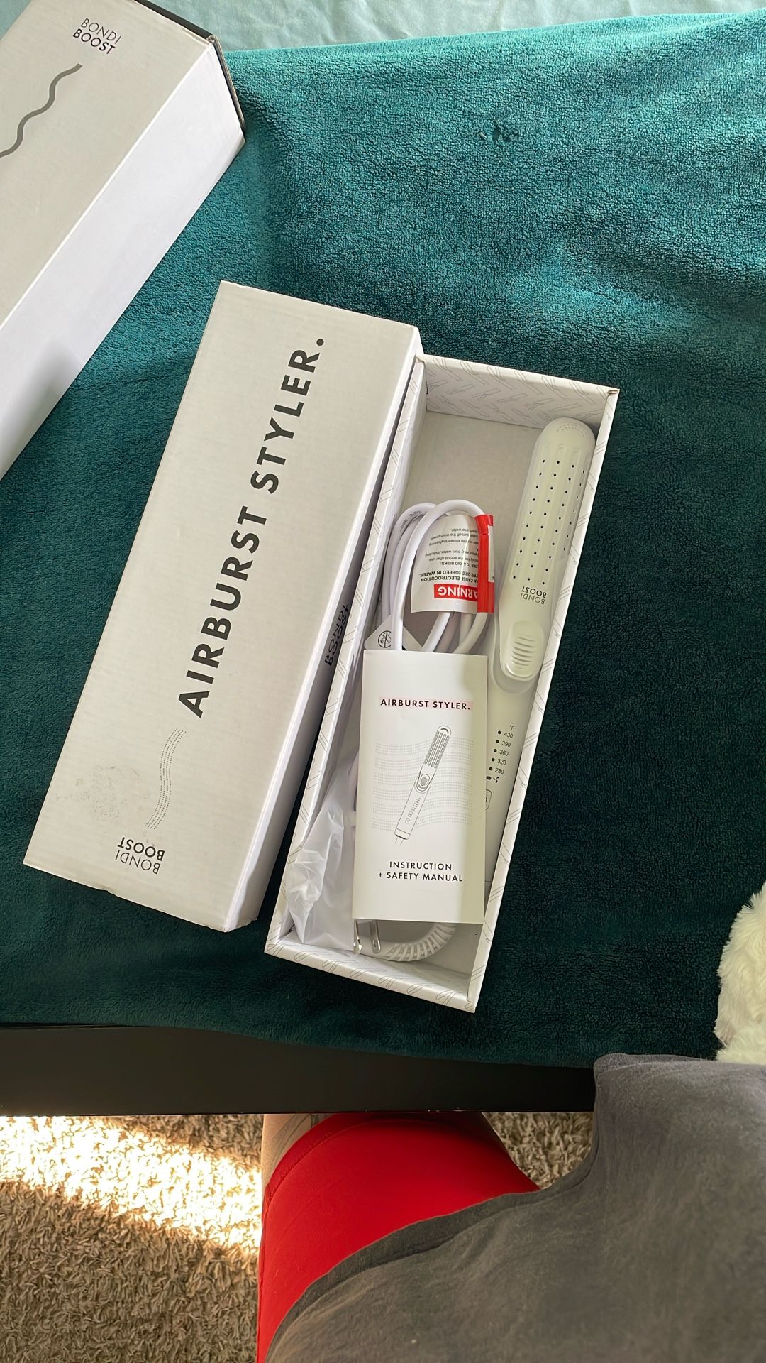 Airburst styler