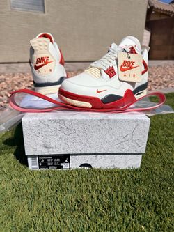 Nike Air Bike Jordan 4 Retro OG Nigel Sylvester Brick After Brick NEW/RECEIPT SIZE: 7.5 NO HAGGLING FIRM $380 ONLY!
