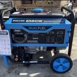 6580 Watts Dual Fuel Pulsar Generator