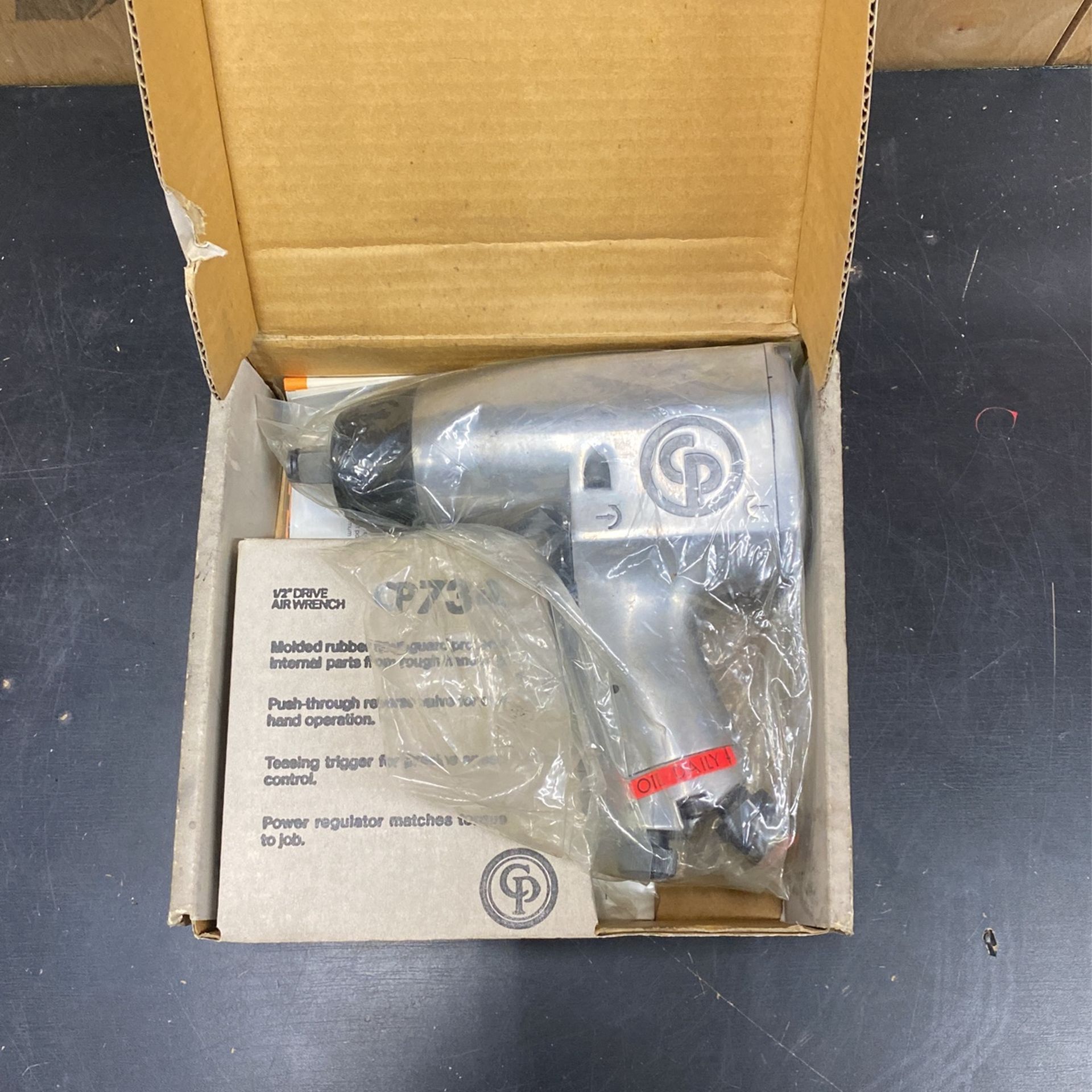 CP Chicago Pneumatic CP734 Impact Wrench 1/2” Drive Air