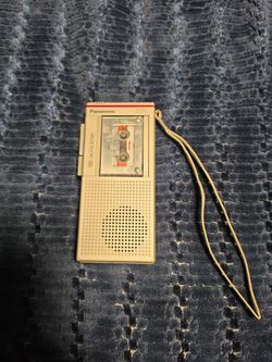 Panasonic Portable Microcassette Recorder