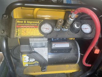 Air Compressor, Hose & Air Tank