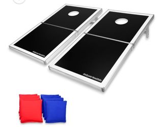 Aluminum Folding Cornhole toss 2ft x 4ft
