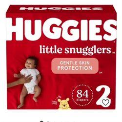 $20🍓🍓Huggies Little Snugglers Baby Diapers – (Select Size2 and Count84 p#58