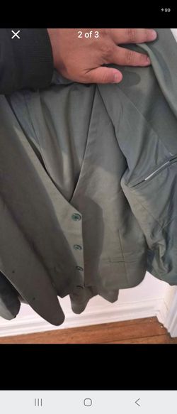 Brand new man size large Sage green Suit