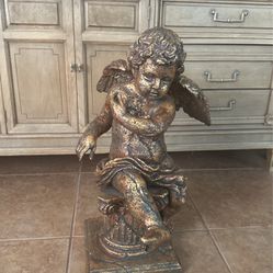  Bronze Angel Statue 