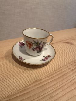 Royal Copenhagen Cup And Saucer 
