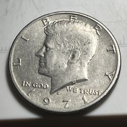 1971 D Half Dollar