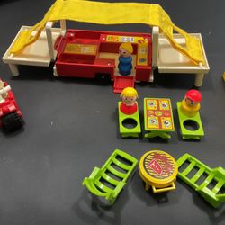 Fisher Price Vintage Family Camping Set $25