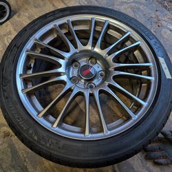 Oem WRX STI 2012 Wheels Tires