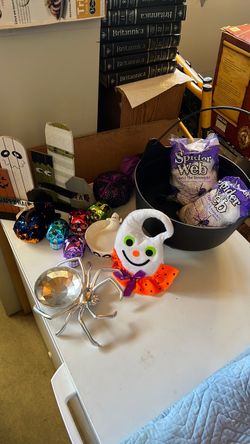 Halloween staff