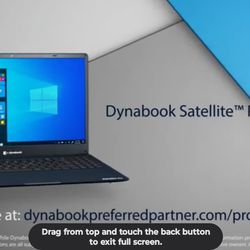 Dyna Book Satellite Pro C50j 11th Gen Intel