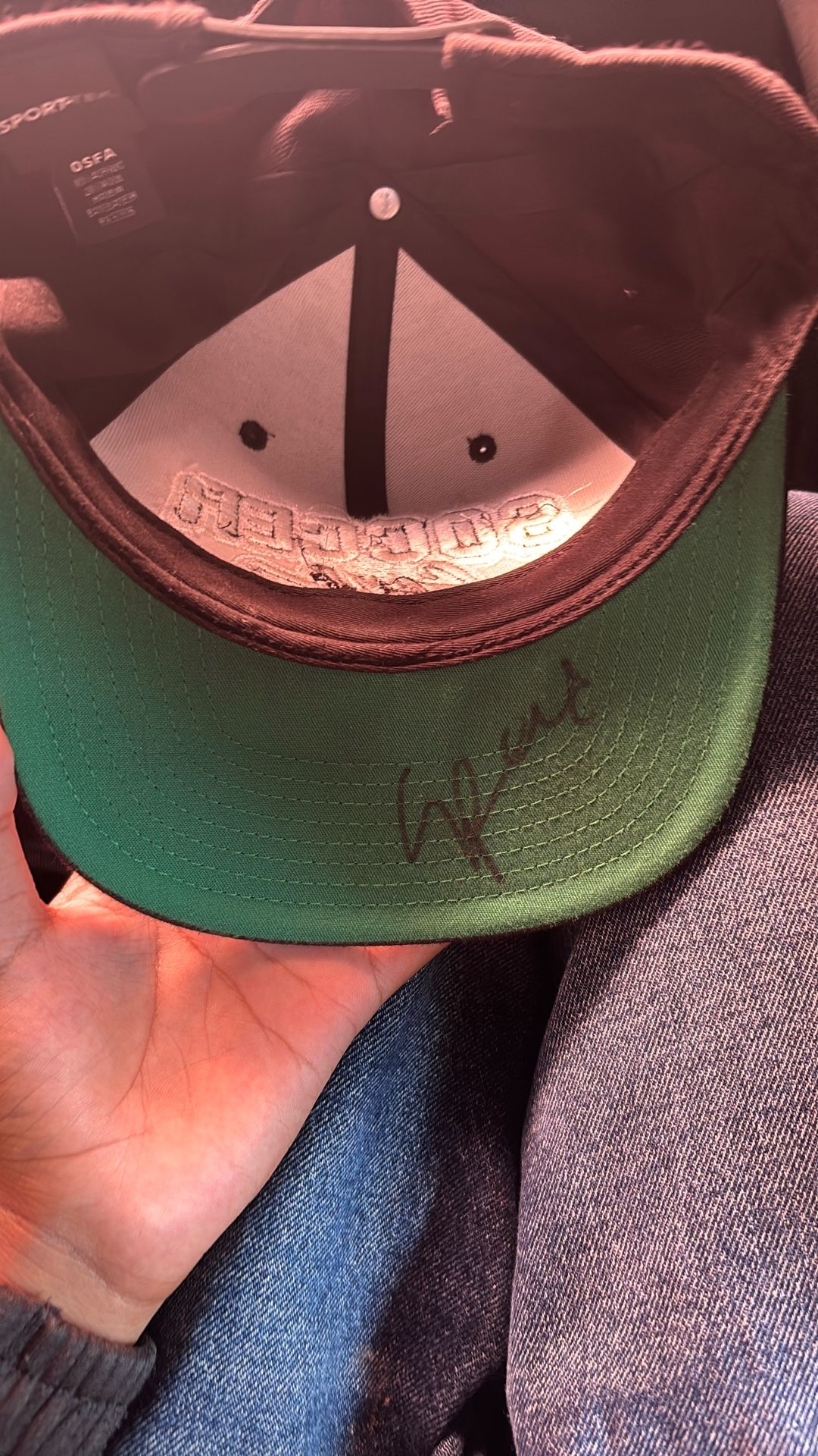 I Show speed Signed Hat