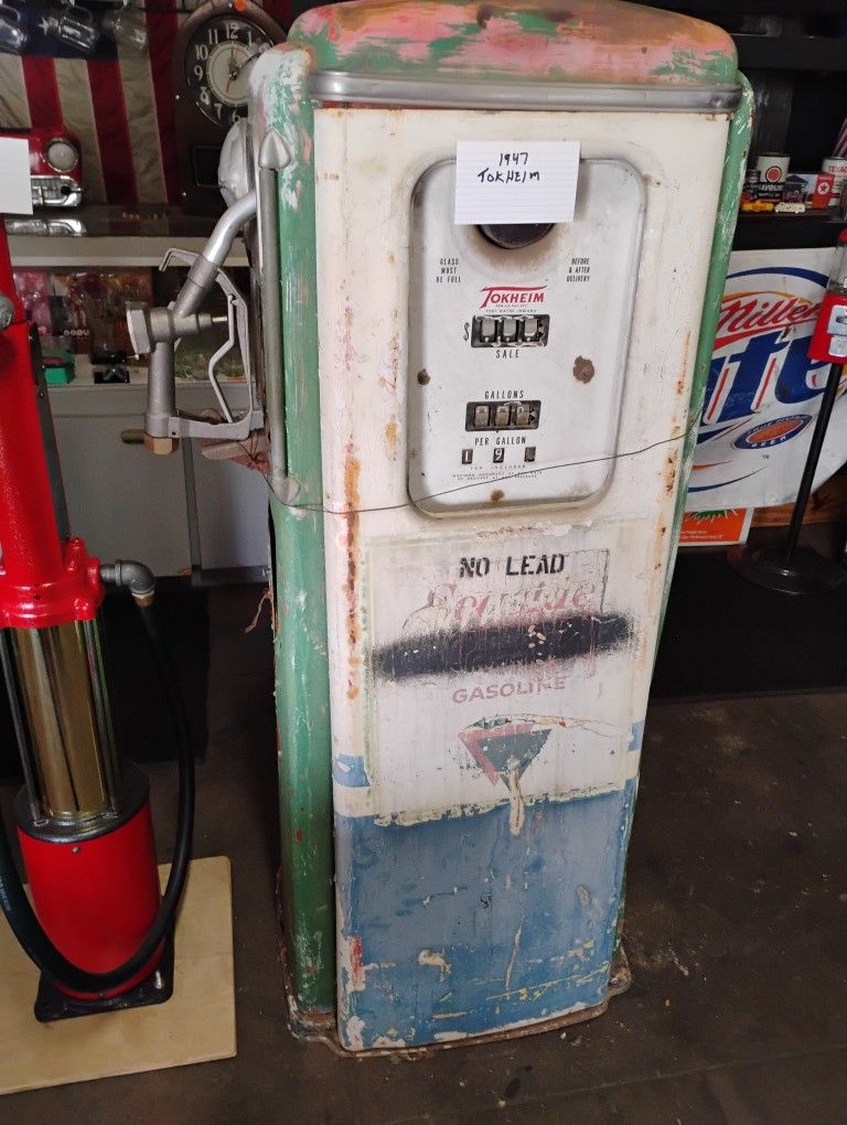 Old Gas Pump